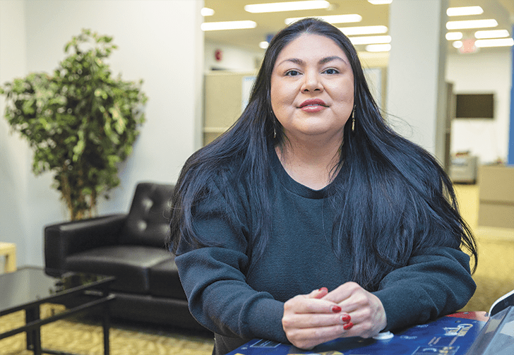 Dinae Robinson, productrice exécutive de la série Taken. (photo : Marta Guerrero)