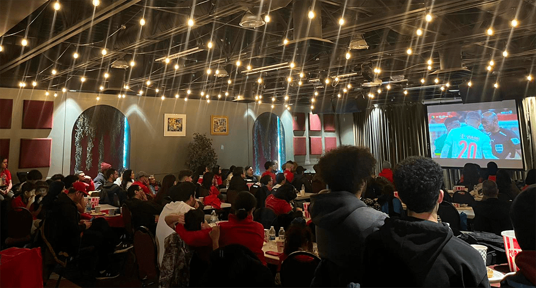 La fin du match a été difficile pour les fans du Maroc.