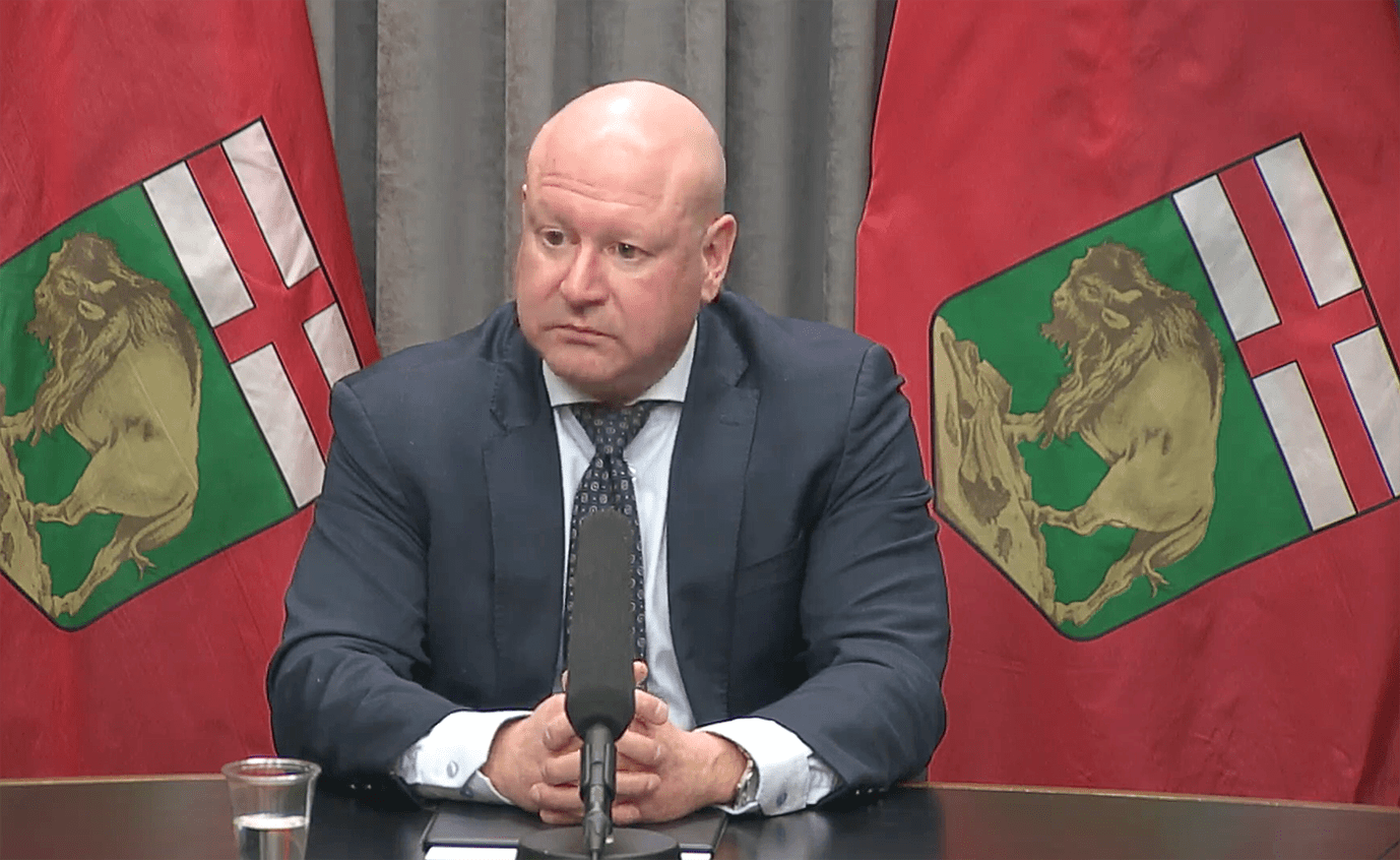 Brent Roussin, médecin hygiéniste en chef du Manitoba.