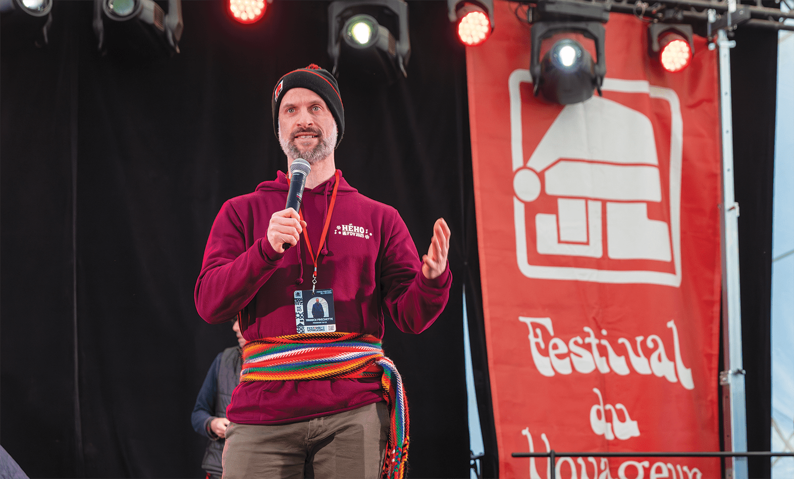 Yannick Fréchette, président du conseil d'administration du festival.