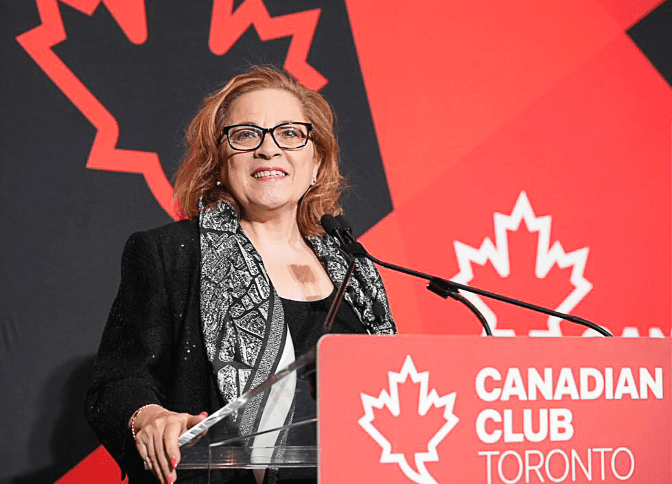 Lena Metlege Diab, ministre de l’Immigration, des Réfugiés et de la Citoyenneté.