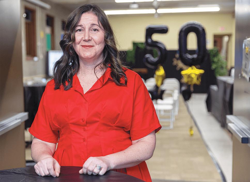 Brigitte L'Heureux, directrice générale de la Fédération des parents de la francophonie manitobaine (FPFM)