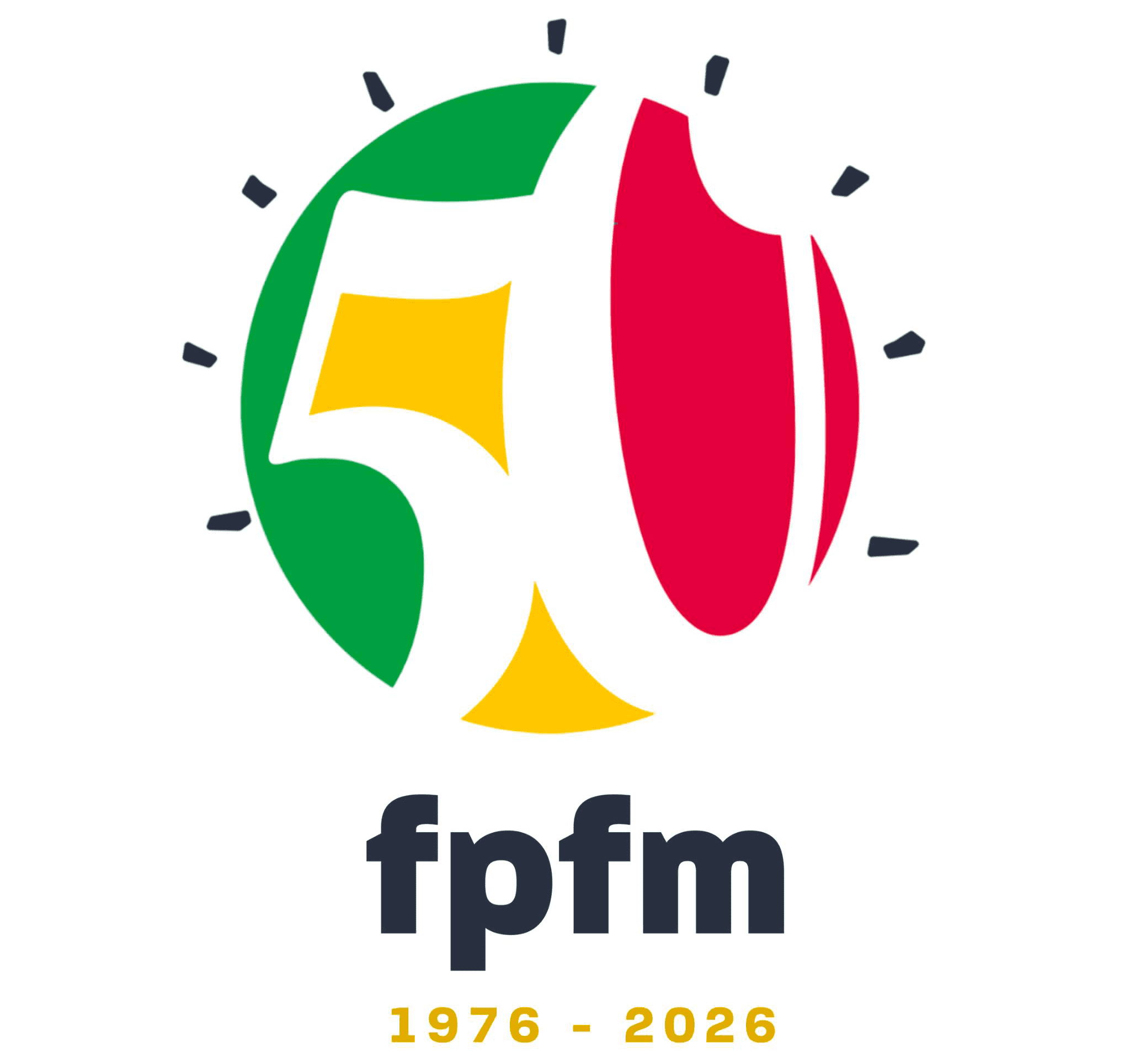 Le logo spécial pour les 50 ans de la FPFM.