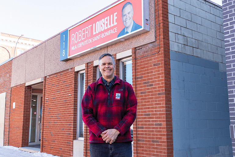 Le député provincial néo-démocrate, Robert Loiselle.