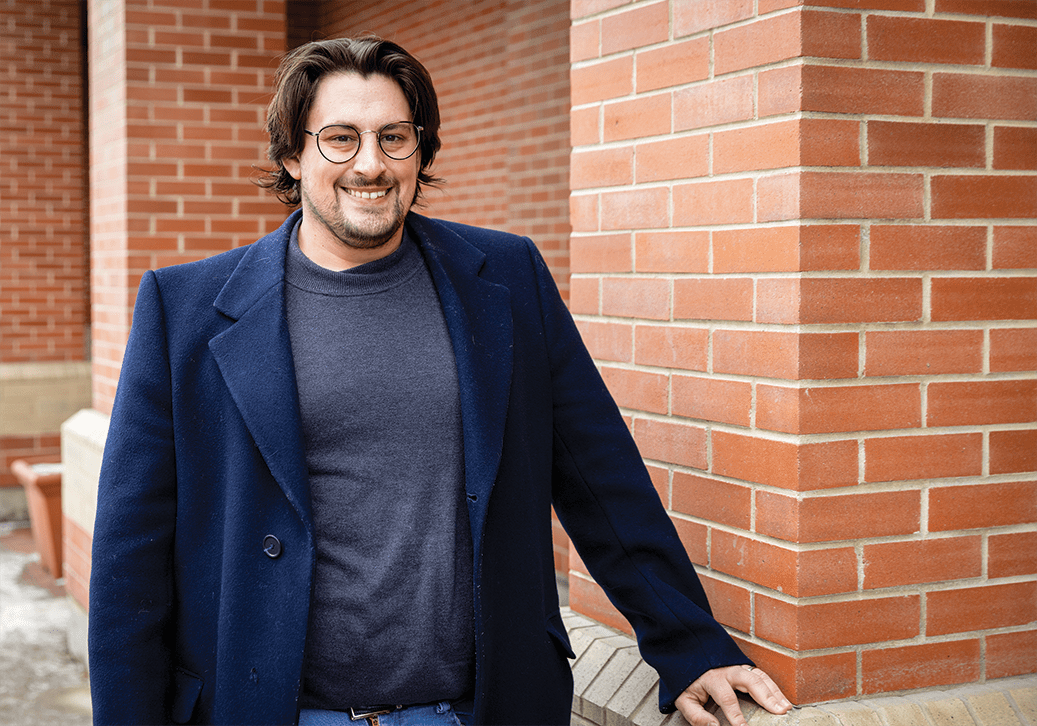 Maxime Myskiw est agent immobilier à Winnipeg.