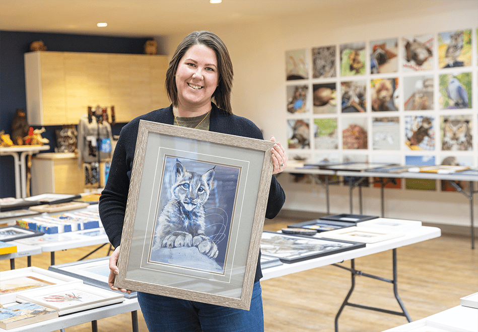 Zoé Nakata, directrice générale de Wildlife Haven Rehabilitation Centre, organise la sixième collecte de fonds artistique du centre du 13 au 22 février 2026.