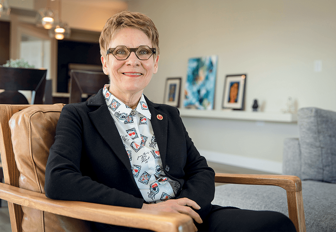 Raymonde Gagné, présidente du Sénat du Canada.