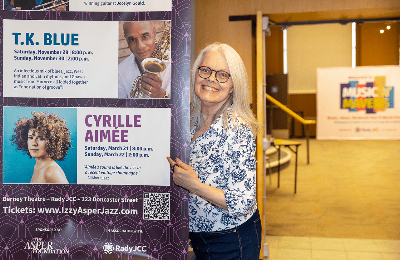 Charlene Diehl, productrice de la série Izzy Asper Jazz Performances.