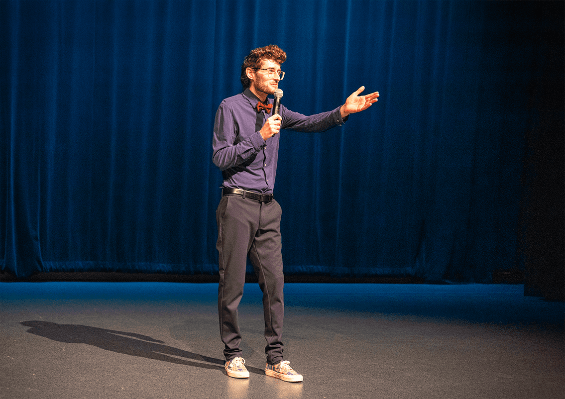 Jonathan Dion anime l’Expérience évasion. 