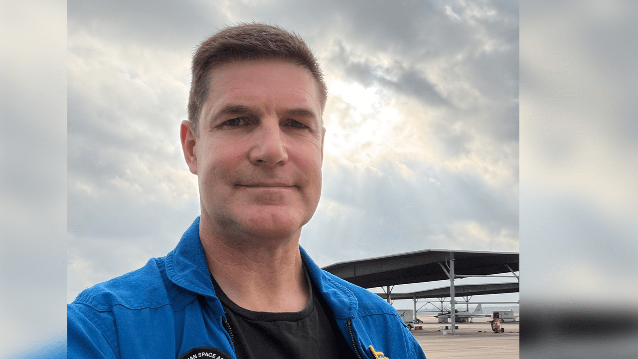Jeremy Hansen, astronaute de l'Agence spatiale canadienne et membre de l’équipage d’Artemis II.