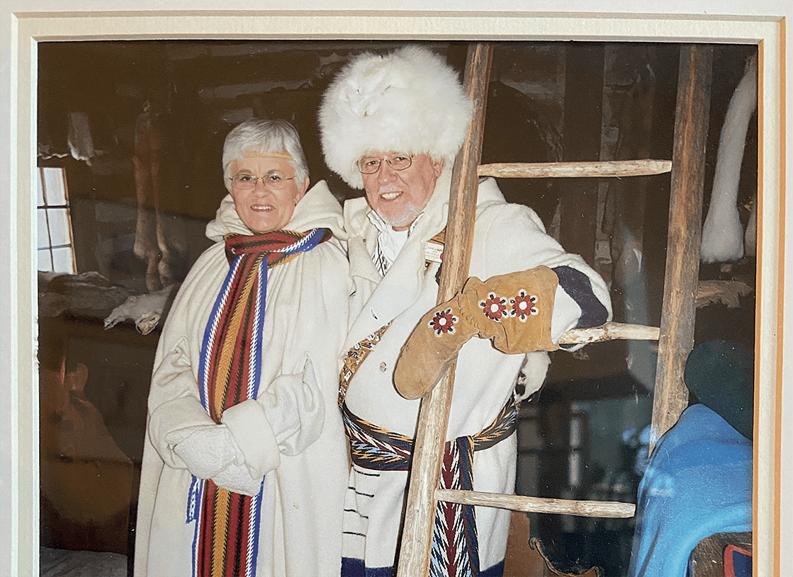 Lucien Loiselle et son épouse Lucienne.