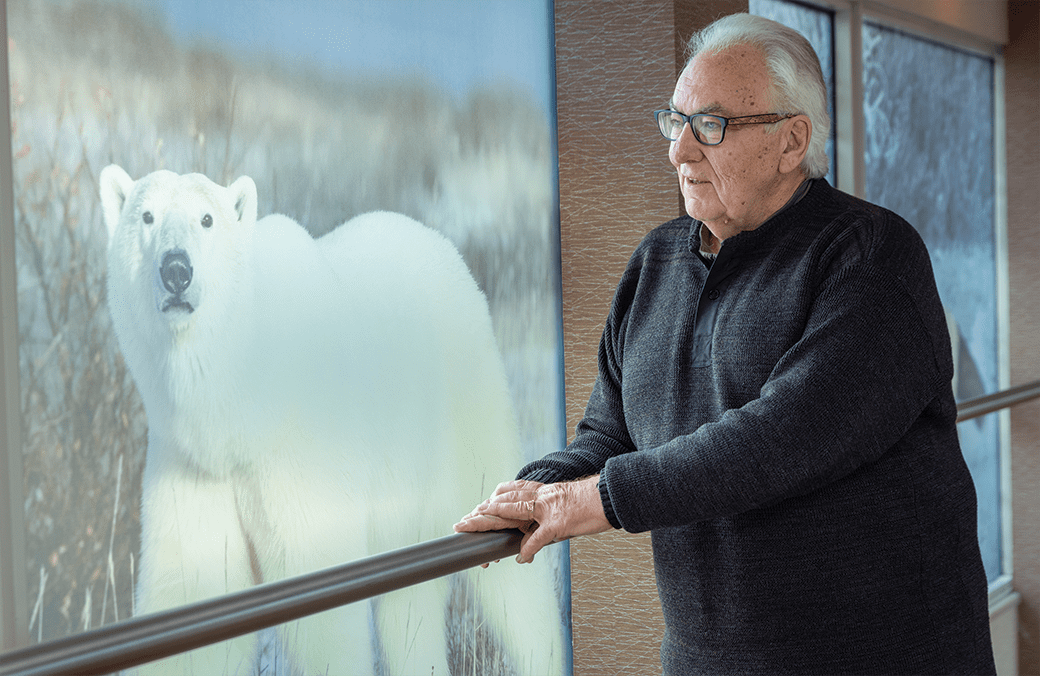 Le photographe animalier Jean-Pierre Parenty expose à l’Hôtel Fort Garry 46 clichés pris à Churchill.