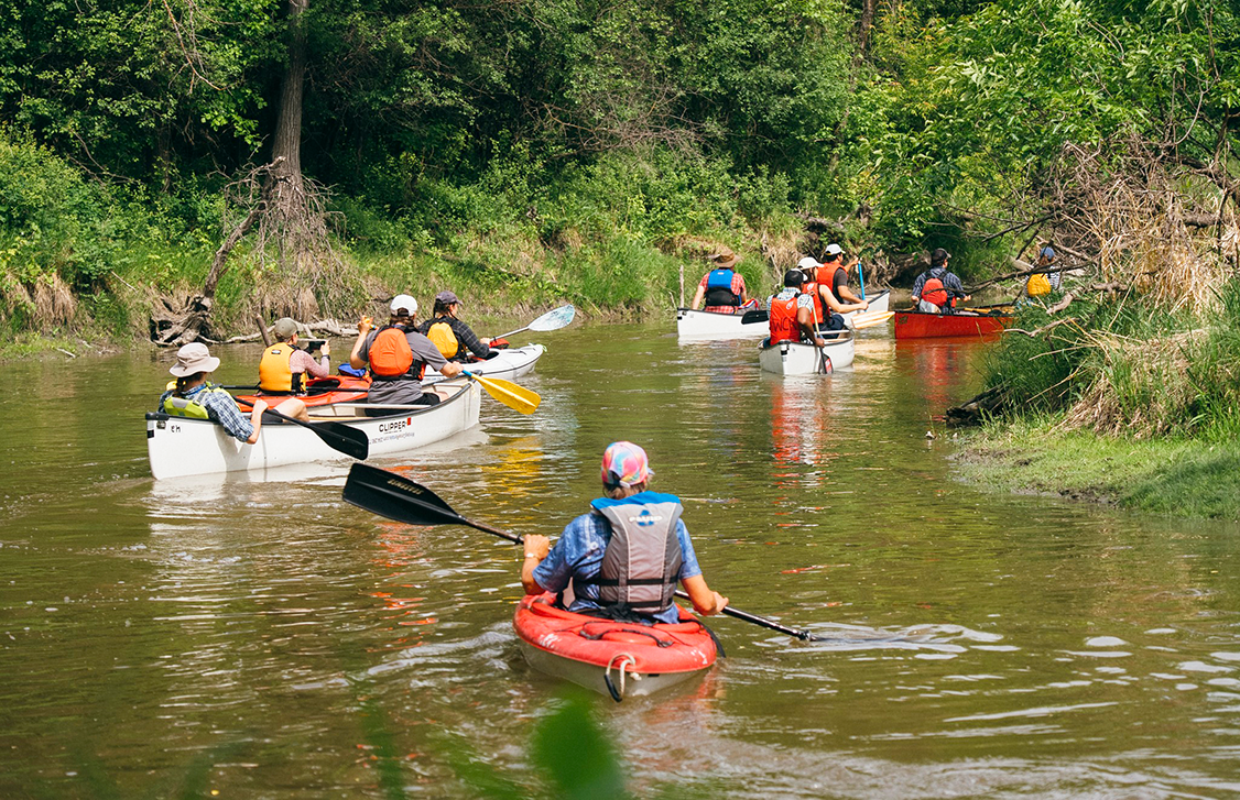 Les participants de Rendez-Vous Rivyayr Seine, ici en 2025.