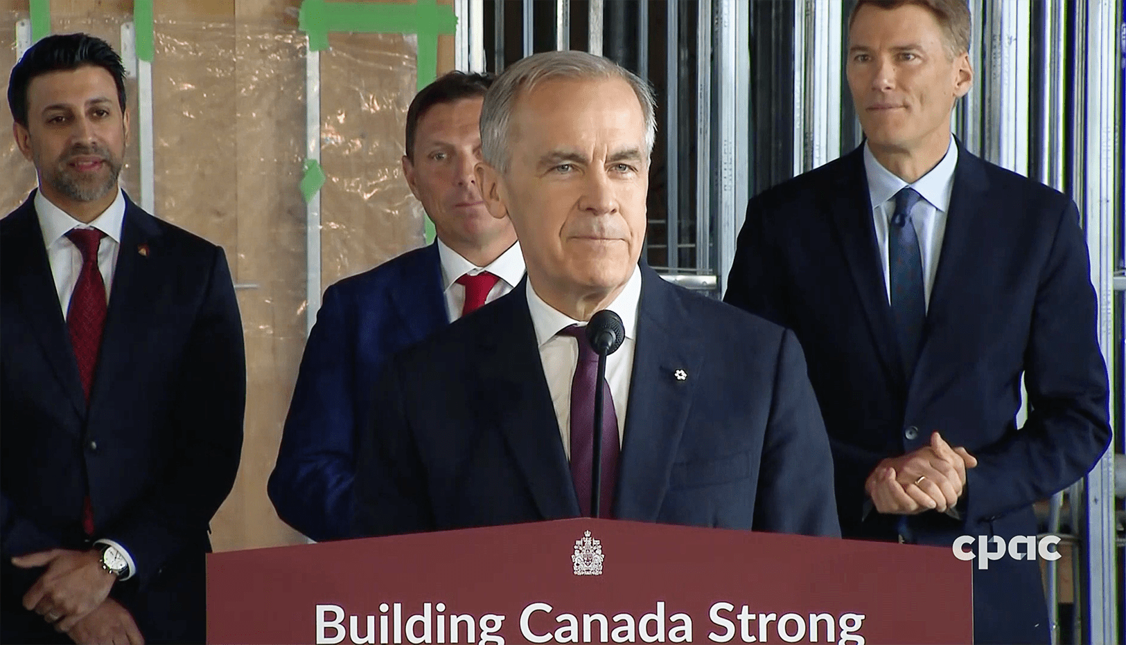 Mark Carney était à Brampton, en Ontario, pour cette annonce.