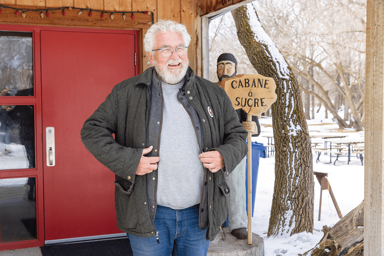 Roland Gagné, président du Musée de Saint-Pierre-Jolys.