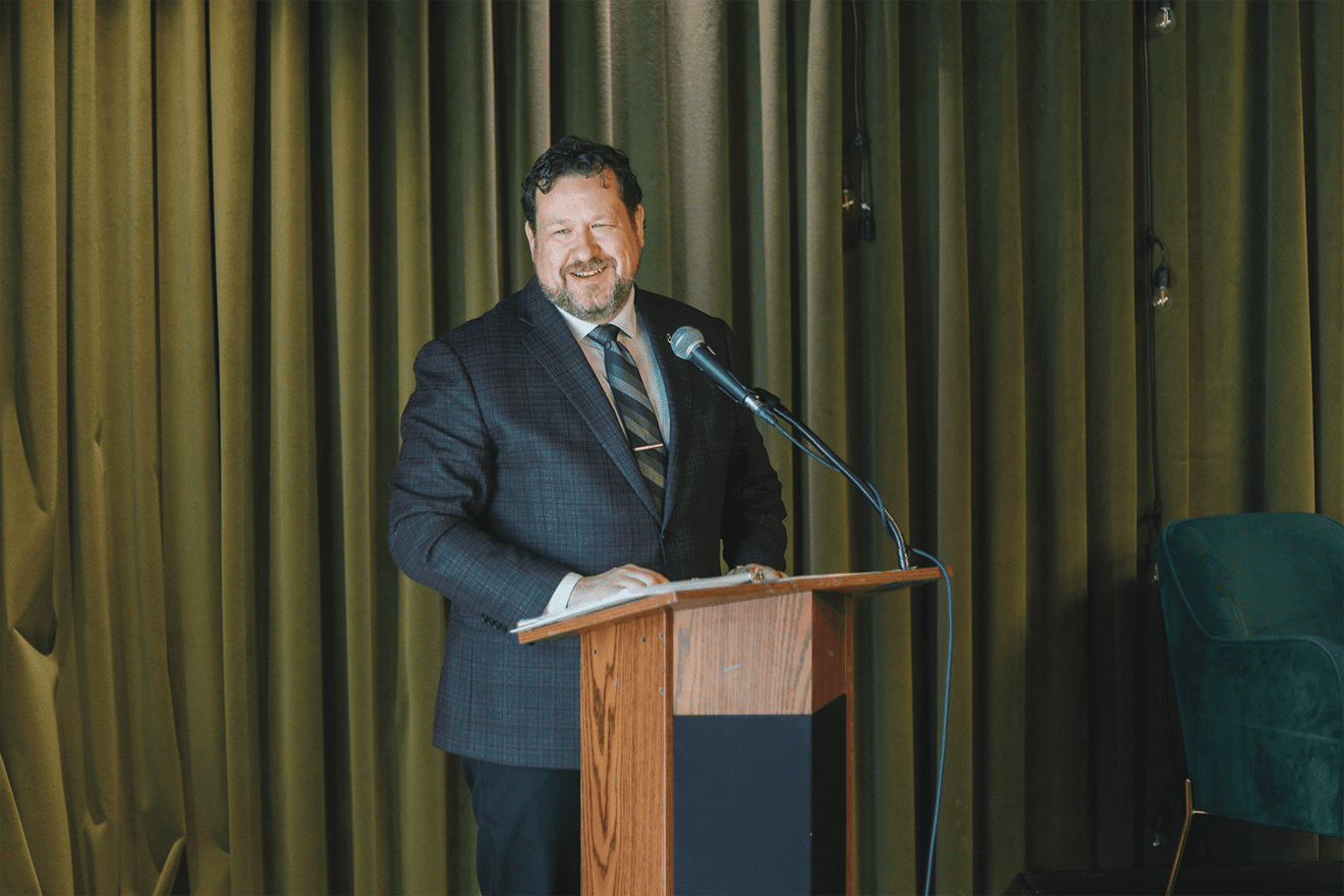 Glen Simard, ministre responsable des Affaires francophones. 