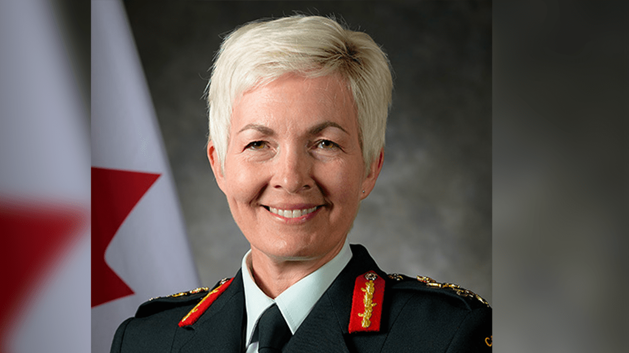 Jennie Carignan, cheffe d'état-major de la Défense canadienne.