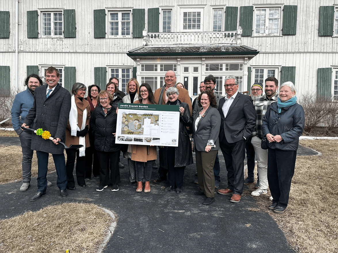 Plusieurs représentants de la famille Everett, du Musée de Saint-Boniface étaient présents ce jeudi pour cette annonce.