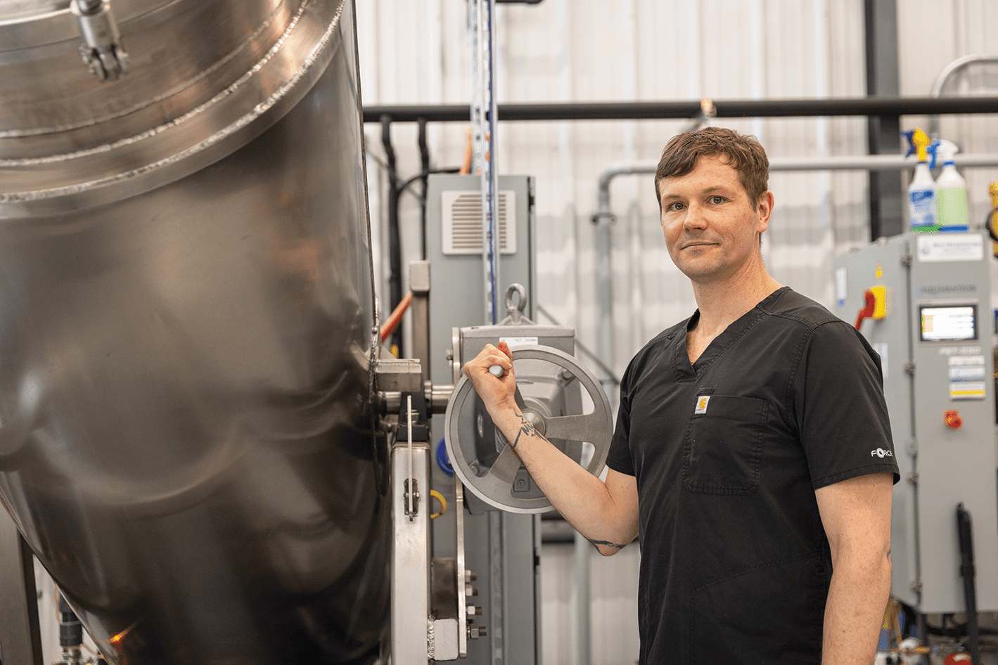 Dwayne Till, fondateur de Tillwell, entreprise spécialisée dans les services d’aquamation.