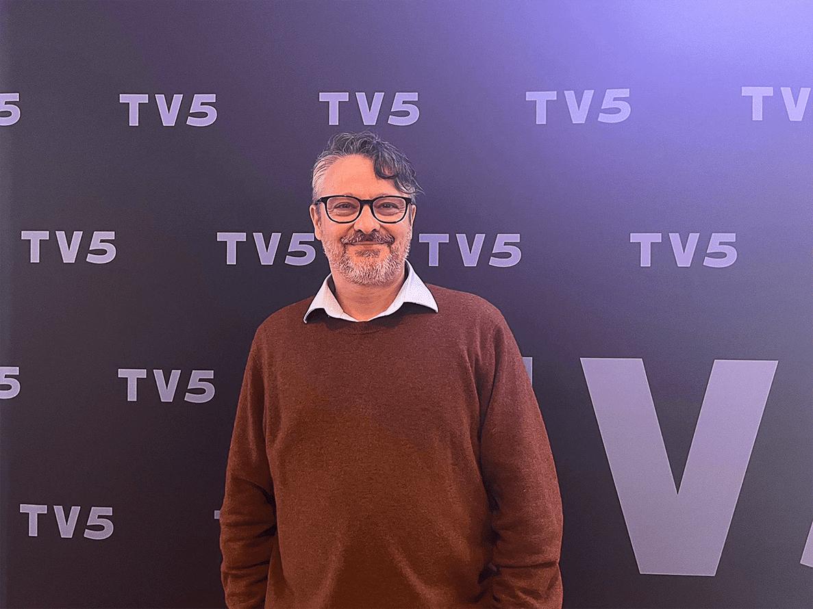 Jérôme Hellio, directeur des contenus de TV5.