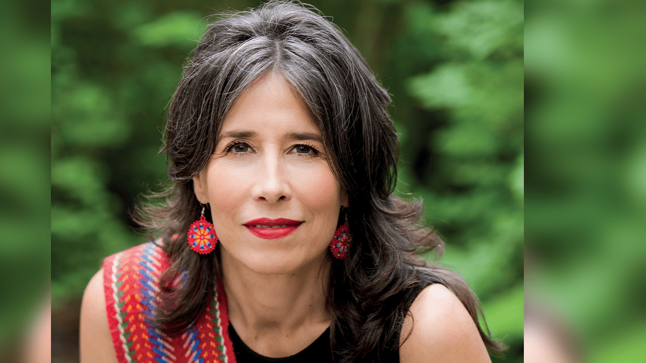 Andrea Menard, créatrice du spectacle Rubaboo - A Métis Cabaret. (photo : gracieuseté)