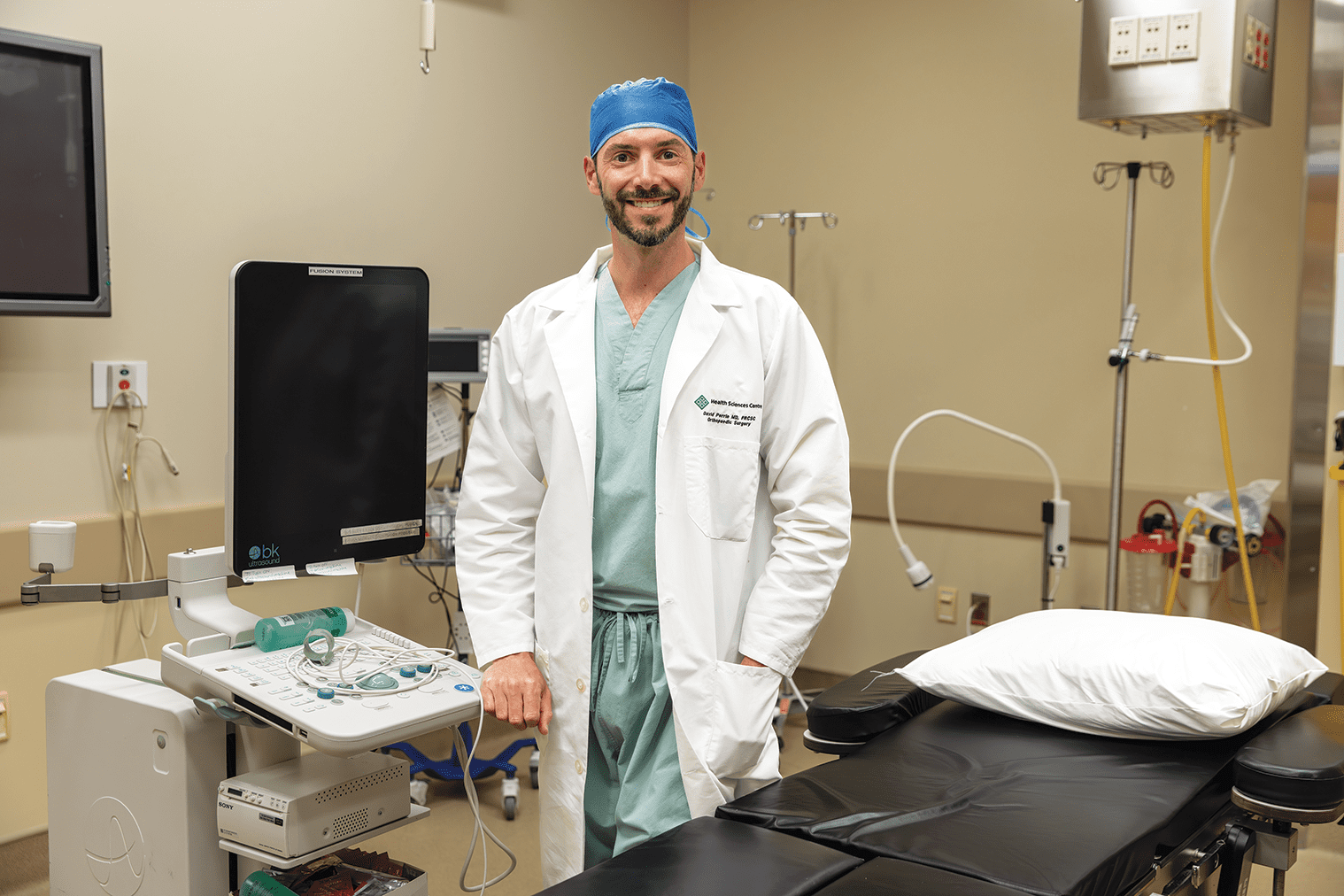 Dr David Perrin est le premier chirurgien orthopédique oncologique au Manitoba.
