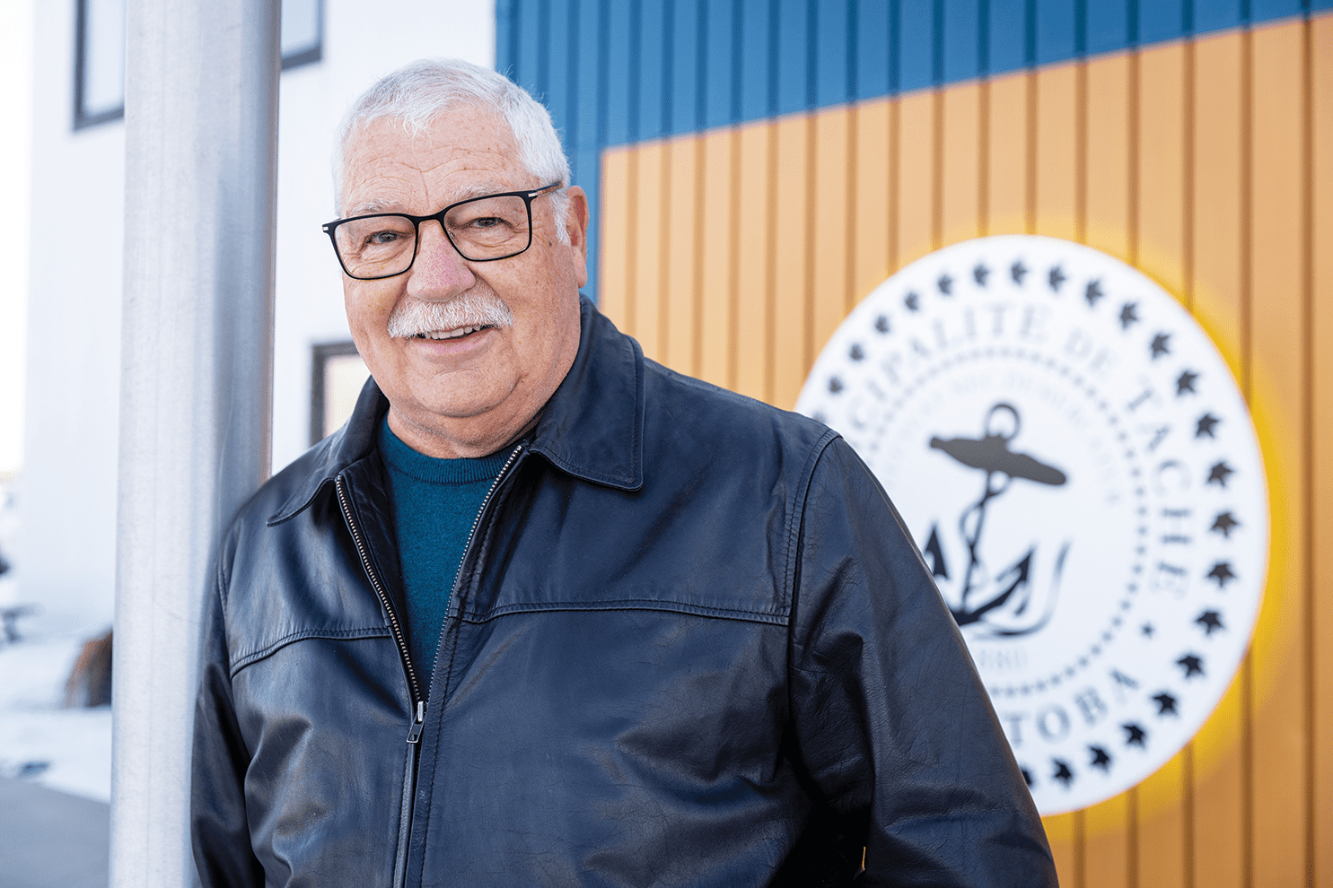 Le maire de la municipalité de Taché, Armand Poirier.