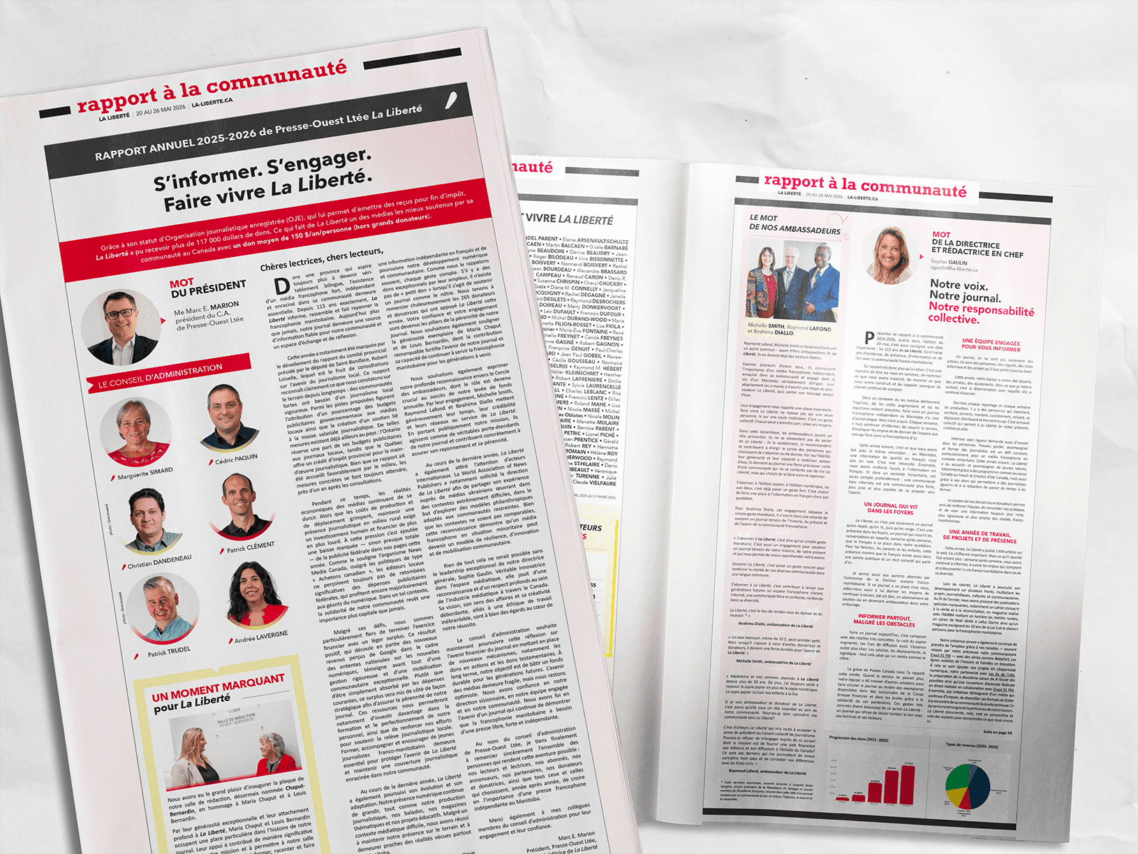 Rapport à la communauté 2025-2026.