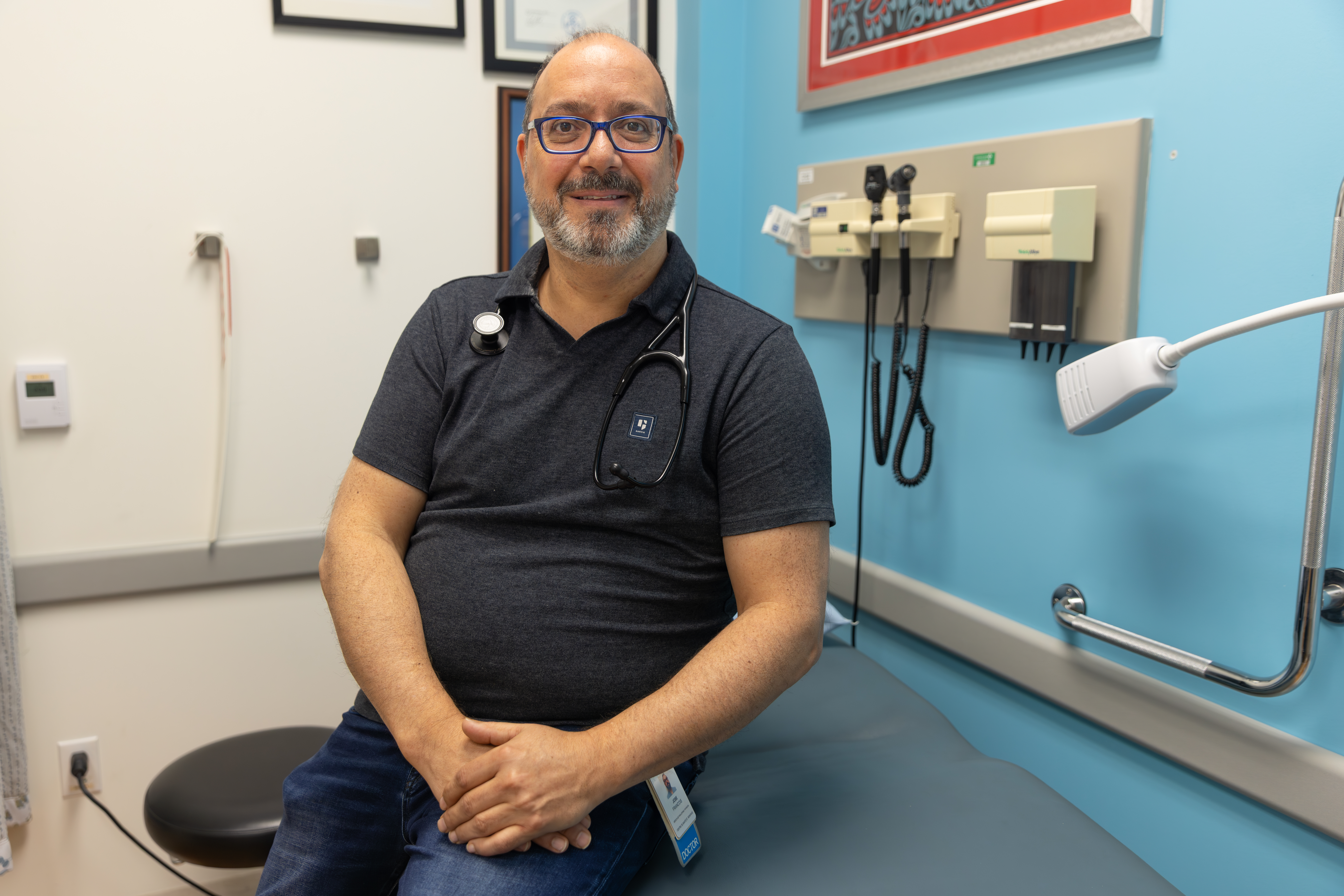 Le Dr José François est le président du comité scientifique et organisateur du Colloque de médecine francophone de Winnipeg. (Photo: Alicia Régnier)
