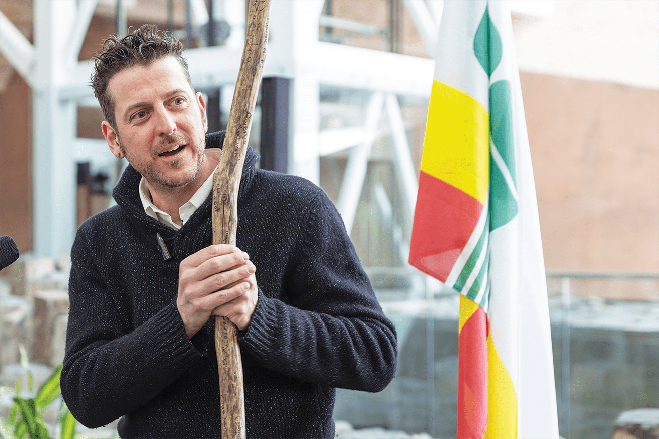 Richard Turenne, directeur général de l’Union nationale métisse Saint-Joseph du Manitoba.