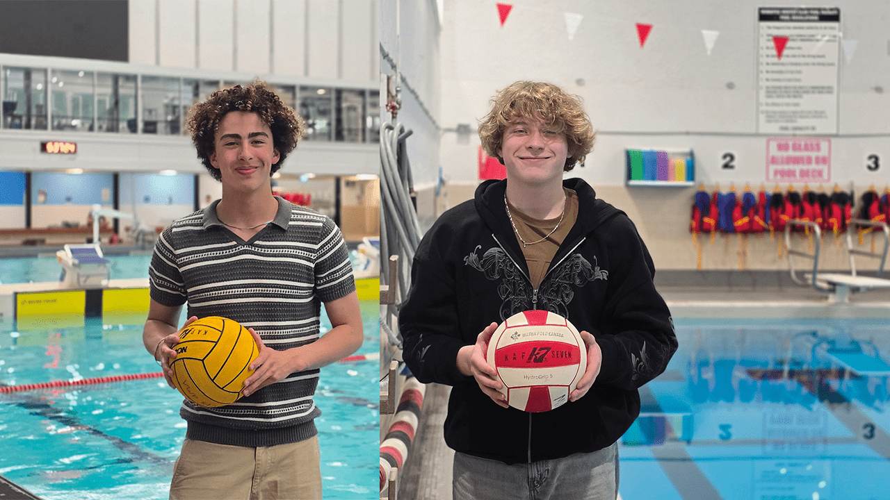 Stanley Boudreau et Paolo Anderson porteront un accent franco-manitobain au sein du programme de développement U15 de Water Polo Canada cet été en Espagne.