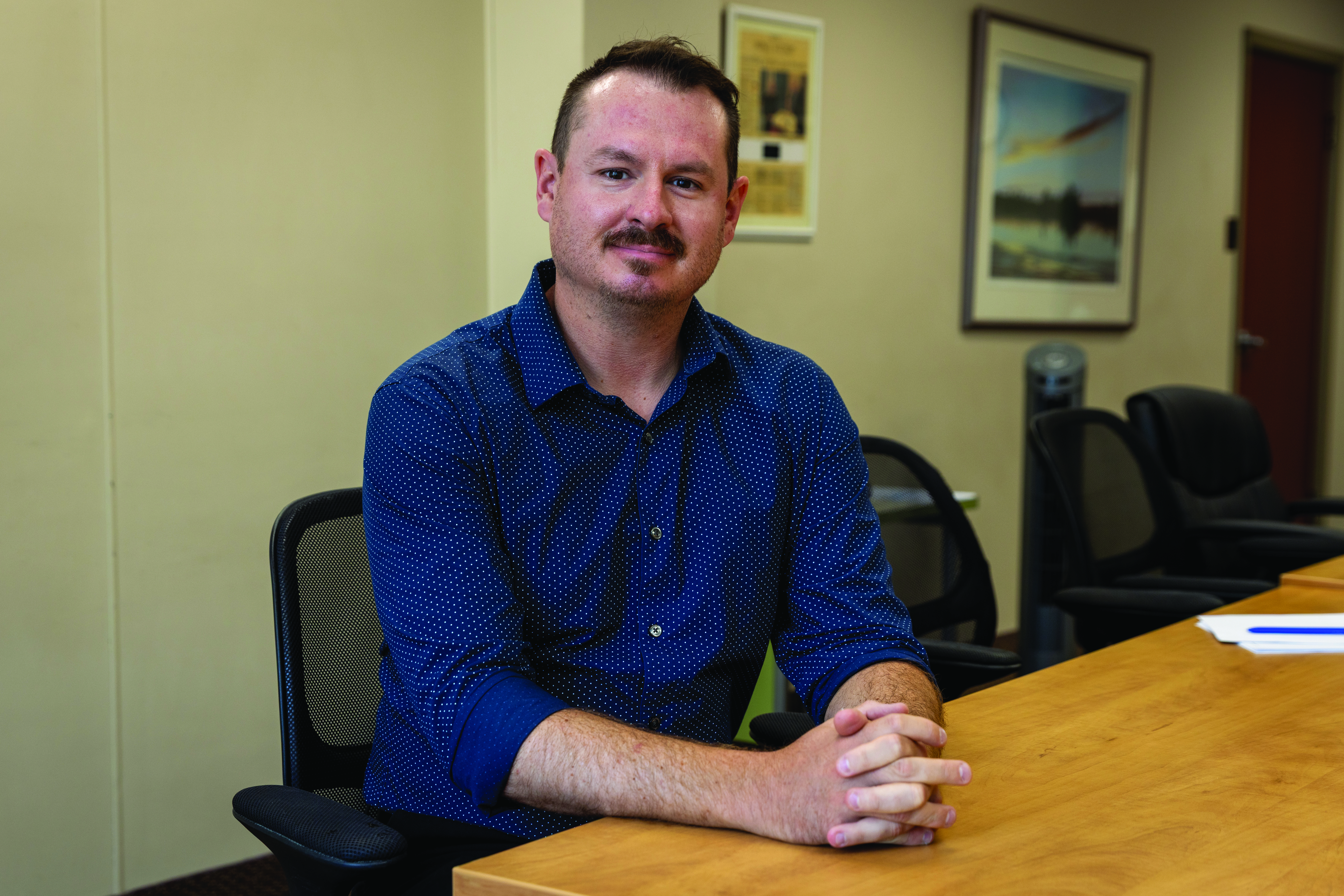 Mike Goldberg, directeur général de Community Financial. (Photo: Marta Guerrero)