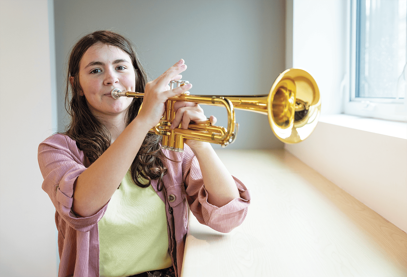 Mercédès Beaudry, 17 ans, prêtera sa voix à la francophonie manitobaine lors du spectacle de Jamais Trop Tôt, dans le cadre du FICG.