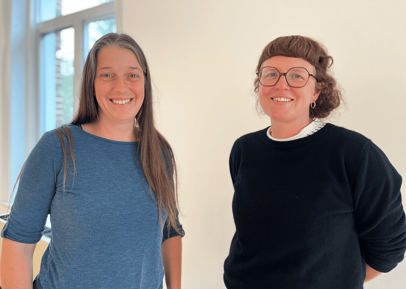 Véronique Leblanc et Anne-Marie Ouellet.