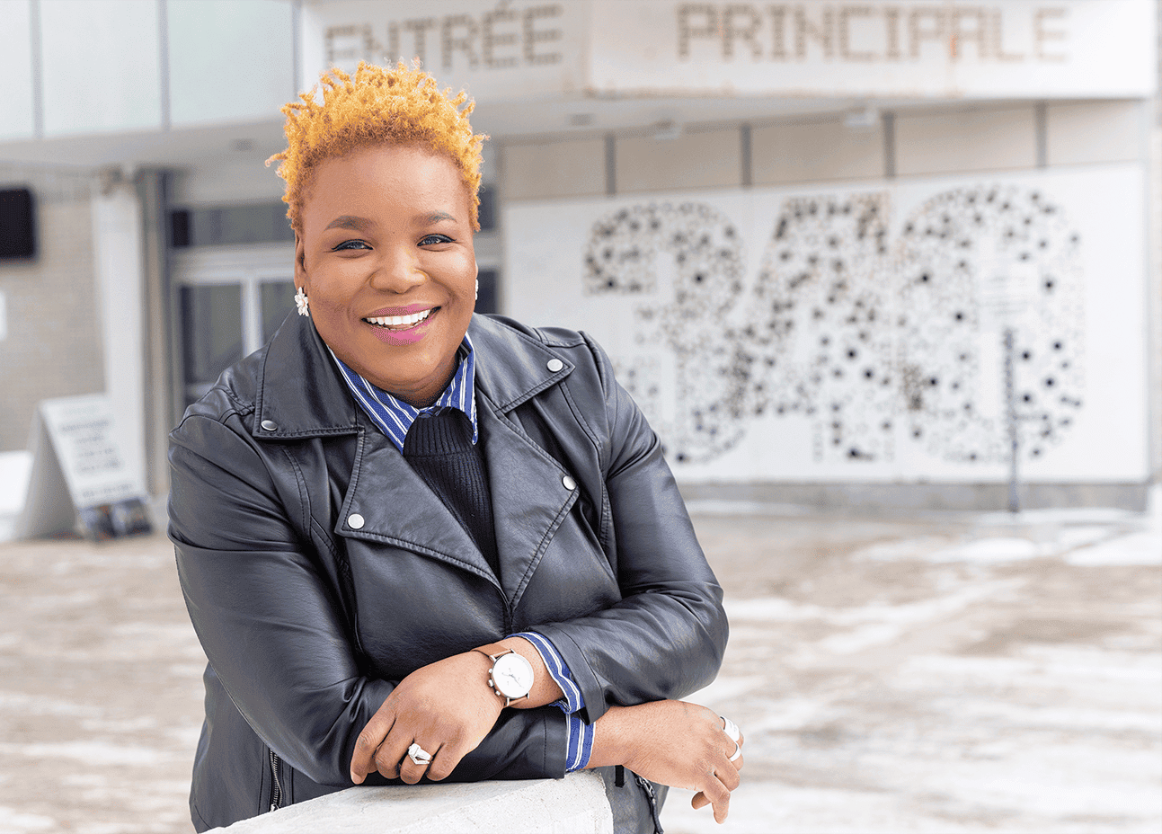 Patricia Tshikudi, directrice générale du Centre culturel franco manitobain (CCFM).