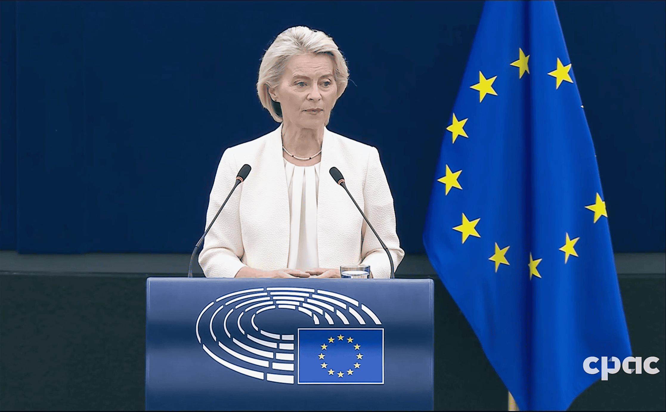 Ursula von der Leyen, présidente de la Commission européenne depuis 2019.