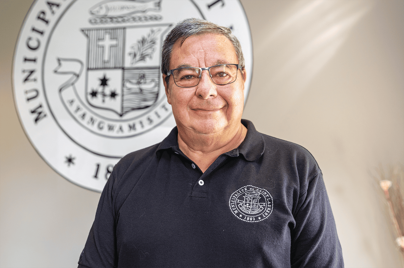 Richard Chartrand, préfet de la Municipalité rurale de Saint-Laurent.