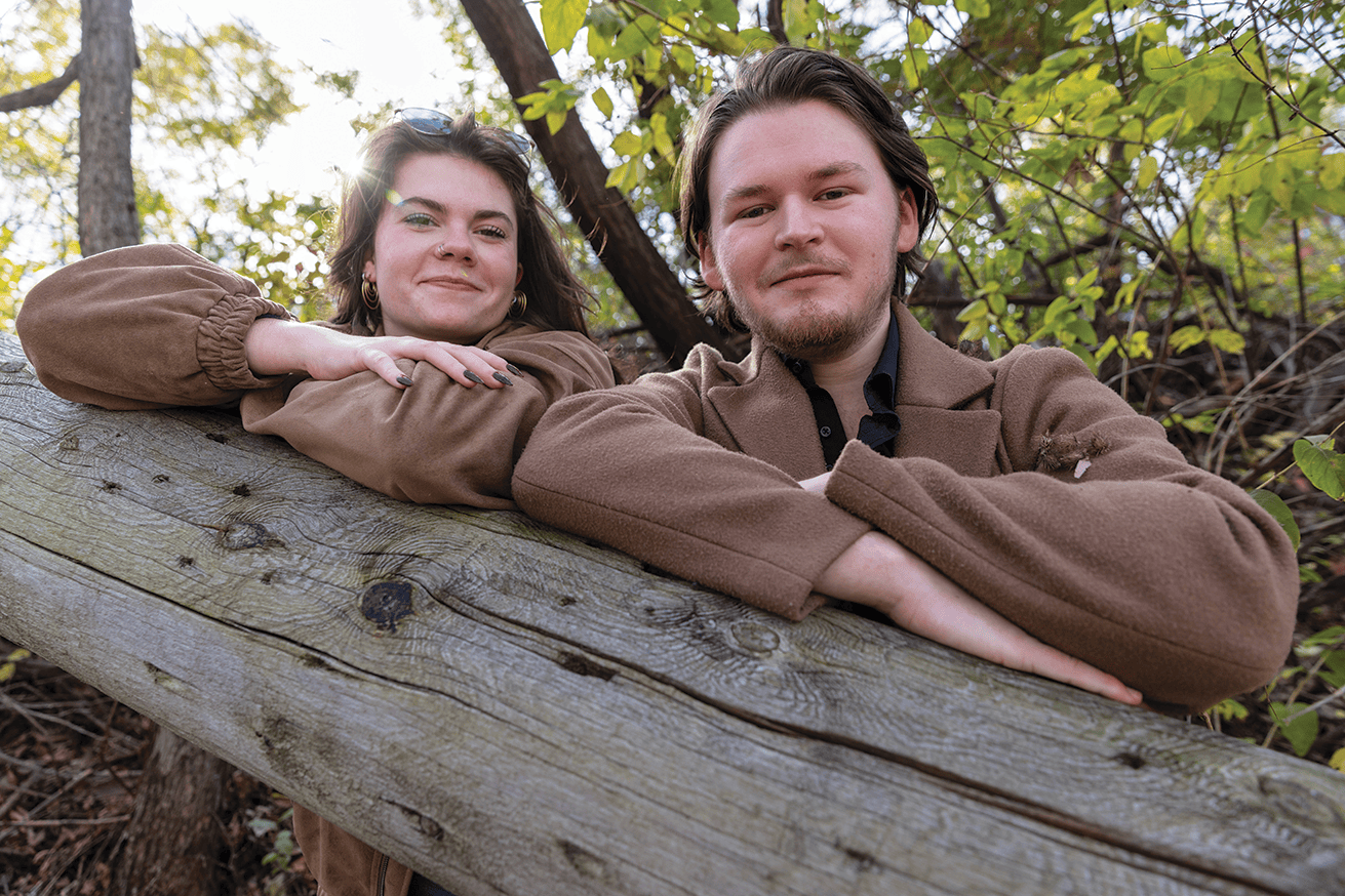 Aurélia Gagné et Matt Shoup.