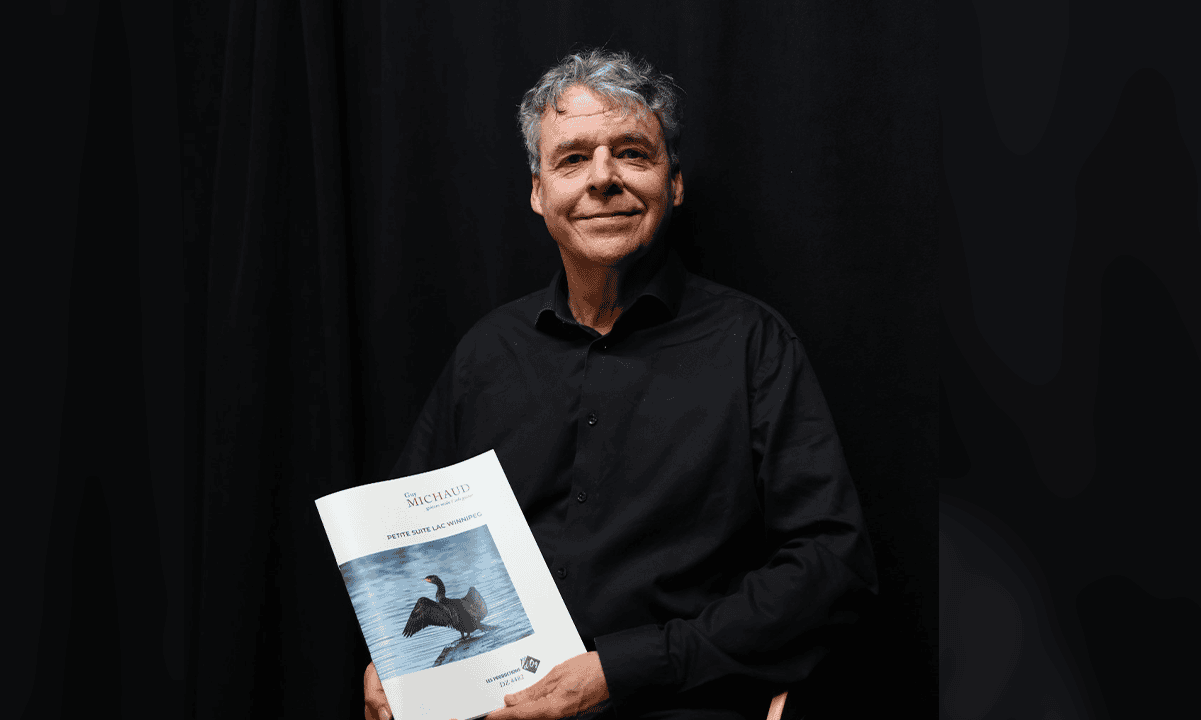 Guy Michaud, directeur artistique de la Winnipeg Classical Guitar Society. Ses compositions seront à l’honneur lors du concert d’ouverture de la saison, le 17 octobre.