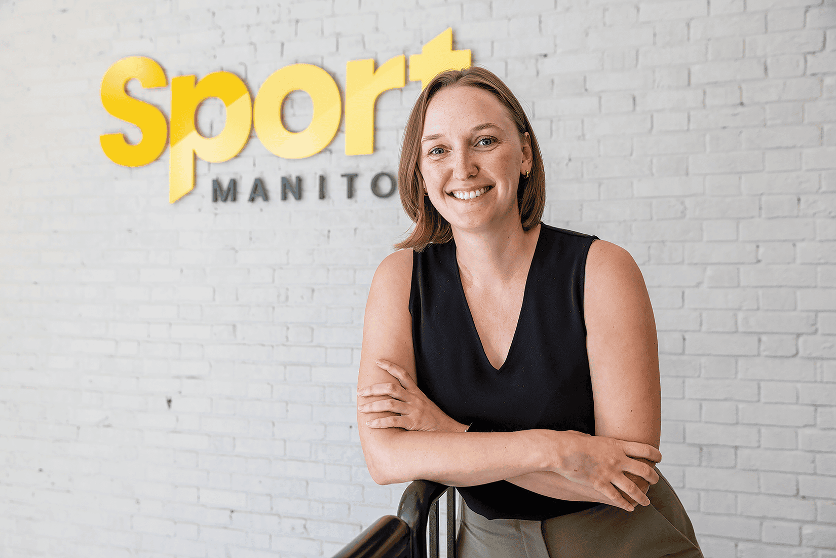Amber Marra, directrice marque et partenariat, auprès de Sport Manitoba.