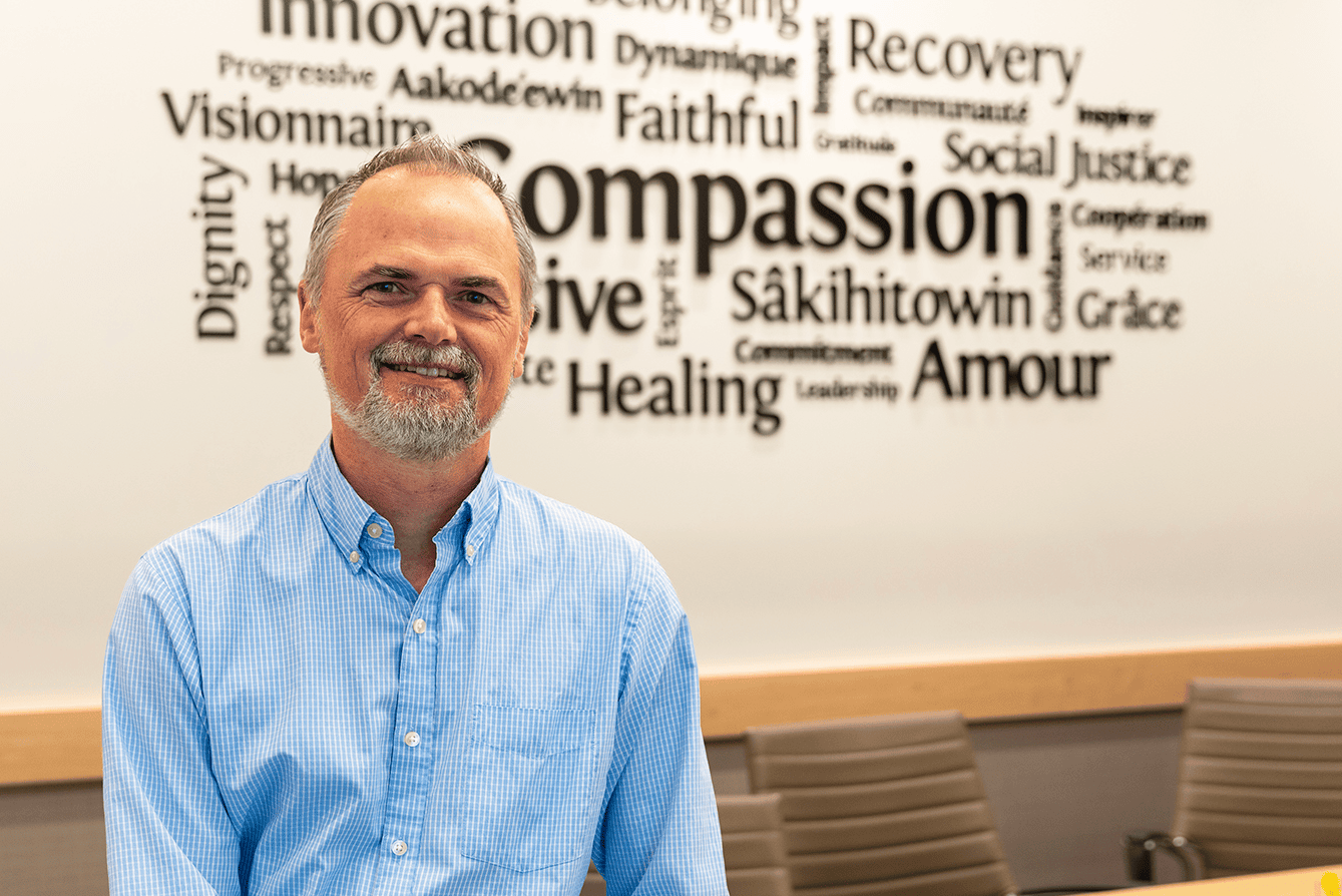 Paul Vermette, directeur des initiatives stratégiques du Réseau Compassion Network.