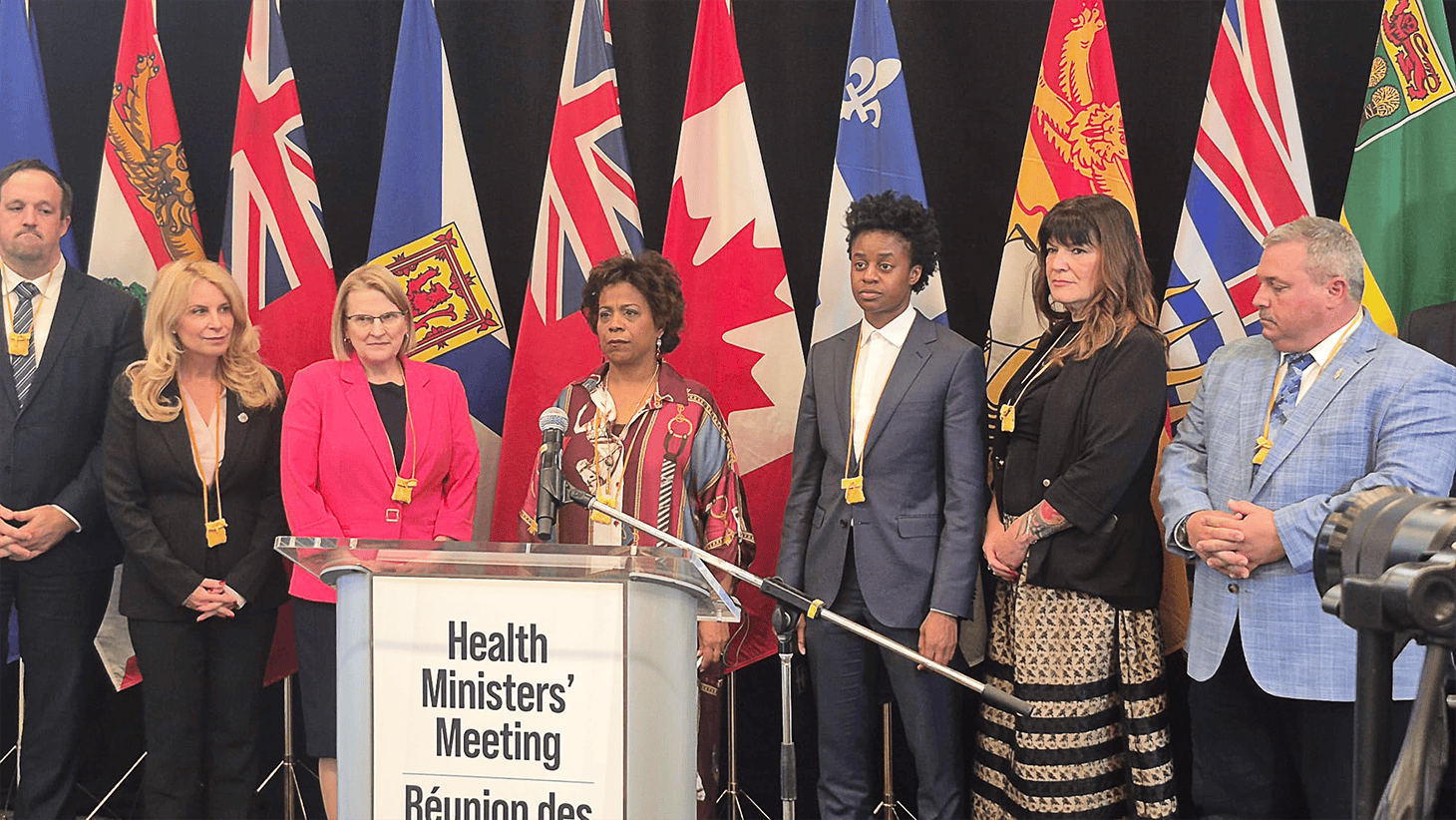 Cette réunion en personne des ministres fédéraux, provinciaux et territoriaux (FPT) de la Santé a eu lieu à Winnipeg.